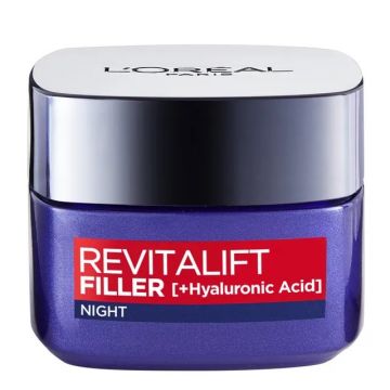 Crema de noapte Revitalift Filler, 50ml, L'Oreal Paris