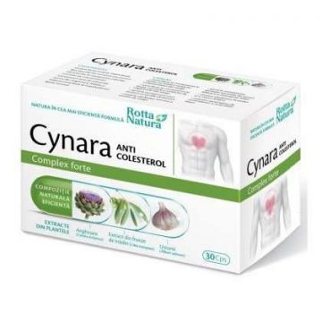Cynara Anti-Colesterol Rotta Natura 30 capsule (Concentratie: 580 mg)