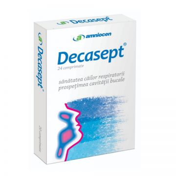 Decasept Amniocen 24 comprimate (Concentratie: 9.5 mg)