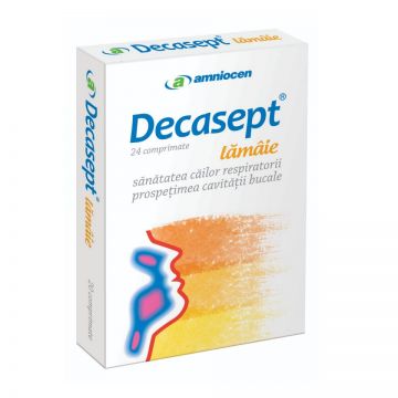 Decasept Lamaie Amniocen 24 comprimate (Concentratie: 9.5 mg)