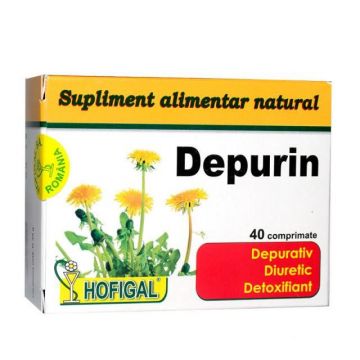 Depurin Hofigal 40 comprimate (Concentratie: 40 comprimate)