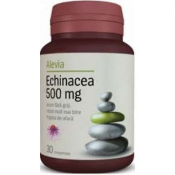 Echinacea 500 mg Alevia 30 capsule (Concentratie: 500 mg)