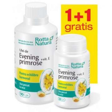 Evening Primrose Rotta Natura capsule (Ambalaj: 90 capsule, Concentratie: 510 mg)