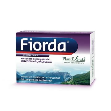 Fiorda 30 comprimate, Plant Extrakt (Aroma: PROPOLIS, Concentratie: 30 comprimate)