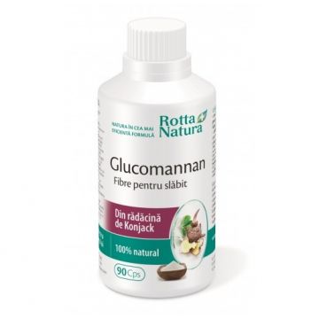 Glucomannan SOS Silueta Rotta Natura 90 capsule (Concentratie: 555.5 mg)