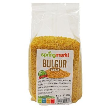 Grau bulgur 500gr Springmarkt (Concentratie: 500g)