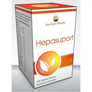 Hepasuport Sun Wave Pharma 100 tablete (Concentratie: 263 mg)
