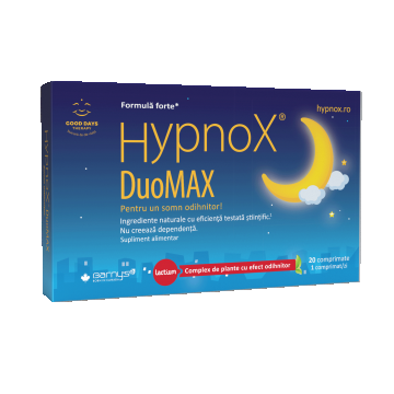 Hypnox DuoMax, 20 comprimate, Good Days Therapy