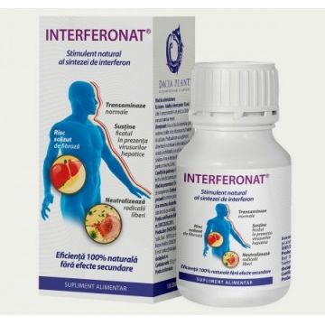 Interferonat Dacia Plant 120 comprimate (Concentratie: 825 mg)