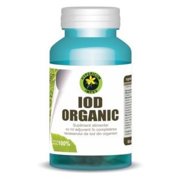 Iod Organic Hypericum 60 capsule (TIP PRODUS: Suplimente alimentare)