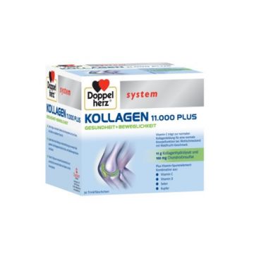 Kollagen 11.000 Plus DoppelHerz (Concentratie: 10 flacoane unidoza)