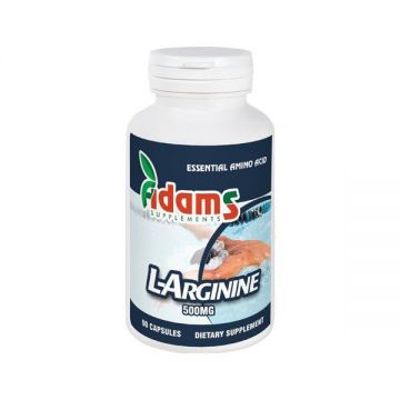 L-Arginine 500 mg ADAMS VISION (Gramaj: 90 capsule)