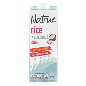 Lapte vegetal din Orez cu Cocos 1l Natrue (Concentratie: 1 L)