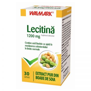 Lecitina 1200 mg Walmark (Concentratie: 1200 mg, Ambalaj: 80 tablete)