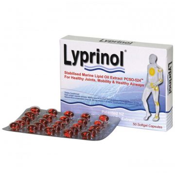Lyprinol Complex Lipidic Marin Pharmalink International (Ambalaj: 60 capsule, Concentratie: 240 mg)