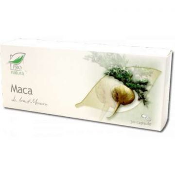 Maca Laboratoarele Medica capsule (Ambalaj: 30 capsule, Concentratie: 280 mg)