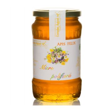 Miere Poliflora Complex Apicol (Gramaj: 950 g)