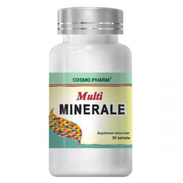 Multiminerale Cosmopharm 30 tablete (TIP PRODUS: Suplimente alimentare, Concentratie: 240 mg)