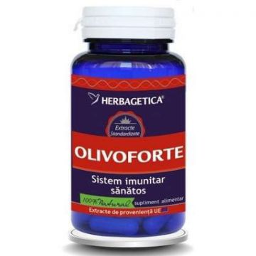 Olivo Forte Herbagetica capsule (Ambalaj: 60 capsule, Concentratie: 400 mg)