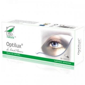 Optilux Laboratoarele Medica capsule (Ambalaj: 200 capsule, Concentratie: 190 mg)