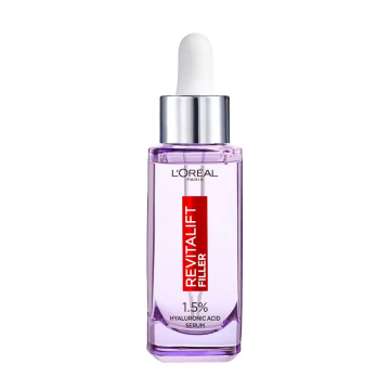 Ser antirid cu 1.5% acid hialuronic pur Revitalift Filler Serum, 30ml, L'Oreal Paris