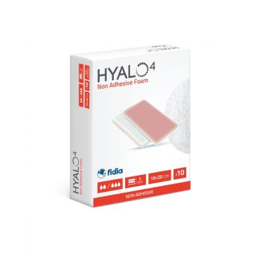 Set pansamente Non Adhesive Foam 10x20 cm, 10 bucati, HYALO4