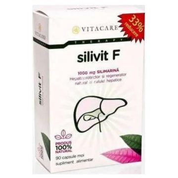 Silivit F Vitacare (Ambalaj: 30 capsule, Concentratie: 250 mg)