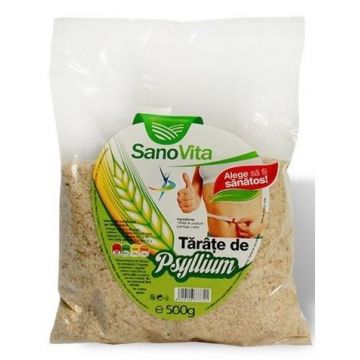 Tarate de psyllium Sanovita (Gramaj: 500 gr)