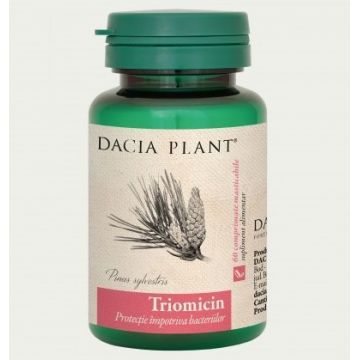 Triomicin Dacia Plant 60 comprimate (Gramaj: 60 cpr)