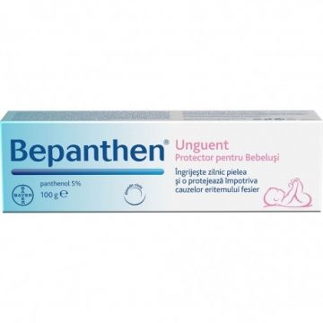 Unguent Bepanthen pentru iritatiile de scutec 100g (Gramaj: 100 g)