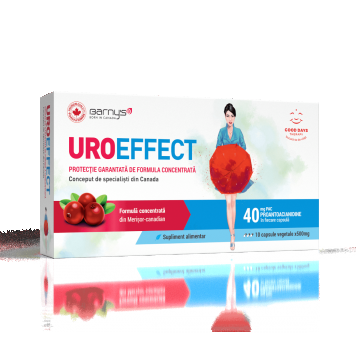 Uroeffect, 10 capsule vegetale, Good Days Therapy