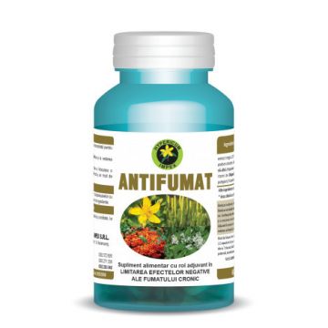 Antifumat Hypericum, 60 capsule (Ambalaj: 60 capsule)