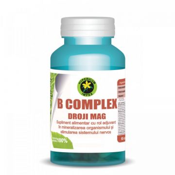 B Complex Droji-Mag Hypericum, 60 capsule (Ambalaj: 60 capsule)