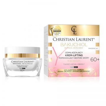 Crema de fata, Christian Laurent, bioBakuchiol Y-Reshape, Rejuverating and Skin Density Improving Cream-Lifting 60+ (Concentratie: Crema, Gramaj: 50 ml)