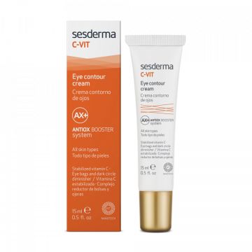 Crema pentru conturul ochilor C-Vit, Sesderma (Concentratie: Crema, Gramaj: 15 ml)