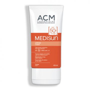 Crema pentru protectie solara cu SPF 50+ Medisun, ACM (Concentratie: Crema, Gramaj: 40 ml)