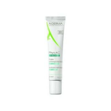 Fluid anti-imperfectiuni Phys-AC Perfect, A-Derma (Concentratie: Crema, Gramaj: 40 ml, Gama: Phys-AC)