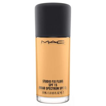 Fond de ten MAC Studio Fix Fluid, SPF 15 (Concentratie: Fond de ten, Gramaj: 30 ml, Nuanta fond de ten: C45)