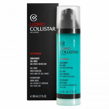 Gel crema hidratant pentru barbati Collistar Oil Free Moisturizer (Gramaj: 80 ml, Concentratie: Gel crema)