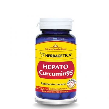 Hepato Curcumin95 Herbagetica capsule (Ambalaj: 120 capsule)