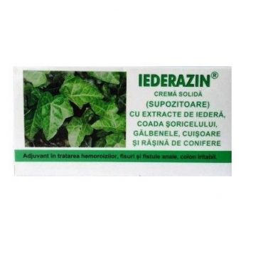 Iederazin supozitoare Elzin Plant 10 bucati x 1,5g (Ambalaj: 10 bucati)