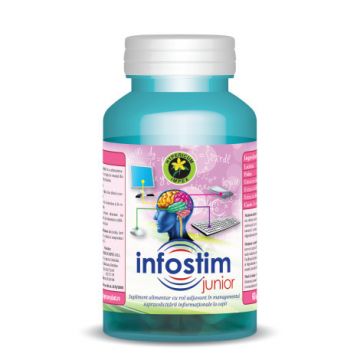 Infostim Junior Hypericum, 60 capsule (Ambalaj: 60 capsule)