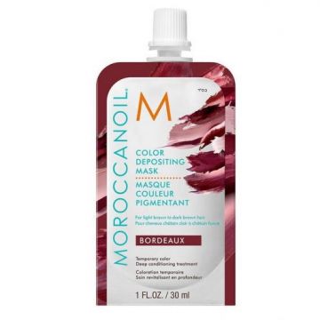 Masca de par nuantatoare Moroccanoil (Concentratie: Masca, Gramaj: 30 ml, CULOARE: Bordeaux)