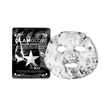 Masca Oxigenanta Pentru Fata Glamglow, Women, BubBle Sheet Mask (Gramaj: 1 buc.)