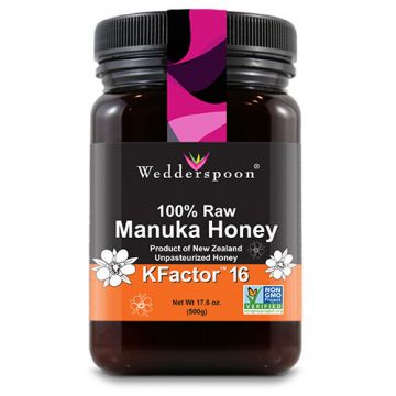 Miere de Manuka KFactor 16 RAW 100% Naturala Wedderspoon (Ambalaj: 250 grame)
