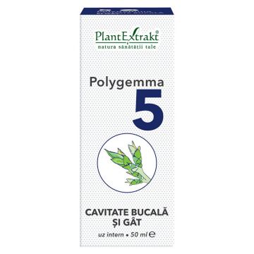 Polygemma 5 (cavitate bucala/gat) PlantExtrakt 50 ml (Ambalaj: 50 ml)