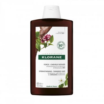 Sampon chinina si floare de colt BIO, Klorane (Concentratie: Sampon, Gramaj: 400 ml)