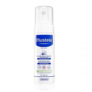 Sampon spuma pentru nou-nascuti, Mustela (Concentratie: Sampon, Gramaj: 150 ml)