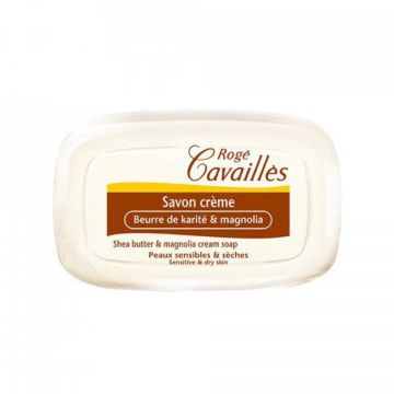 Sapun crema cu unt de karite si magnolie, Roge Cavailles (Concentratie: Sapun, Gramaj: 115 g)