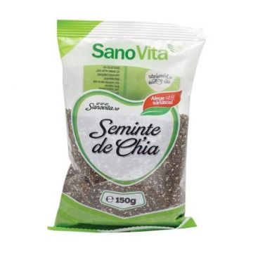 Seminte de chia Sanovita (Ambalaj: 500 grame)